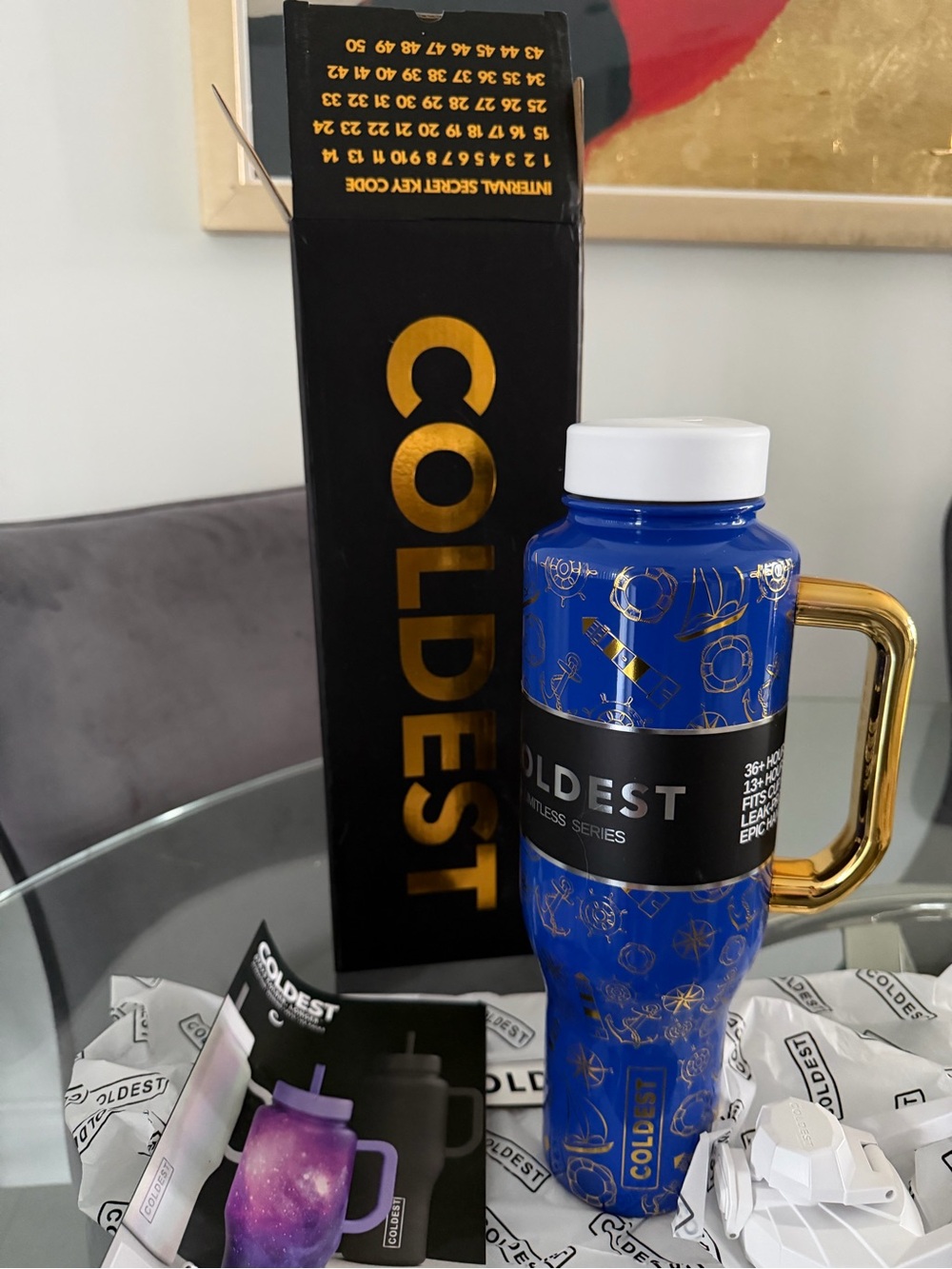 Coldest 36oz NIB v6 Limitless the captain -extremely rare collectable
